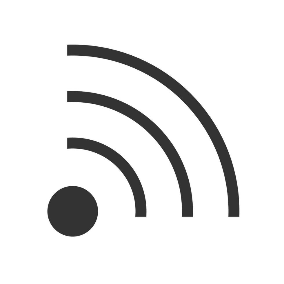 Wifi icon. Wireless internet connection symbol. Sign signal router vector. vector