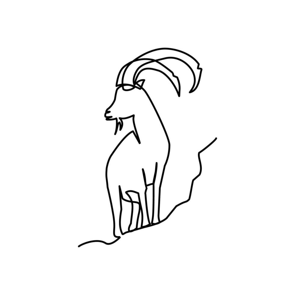 Goat vector illustration