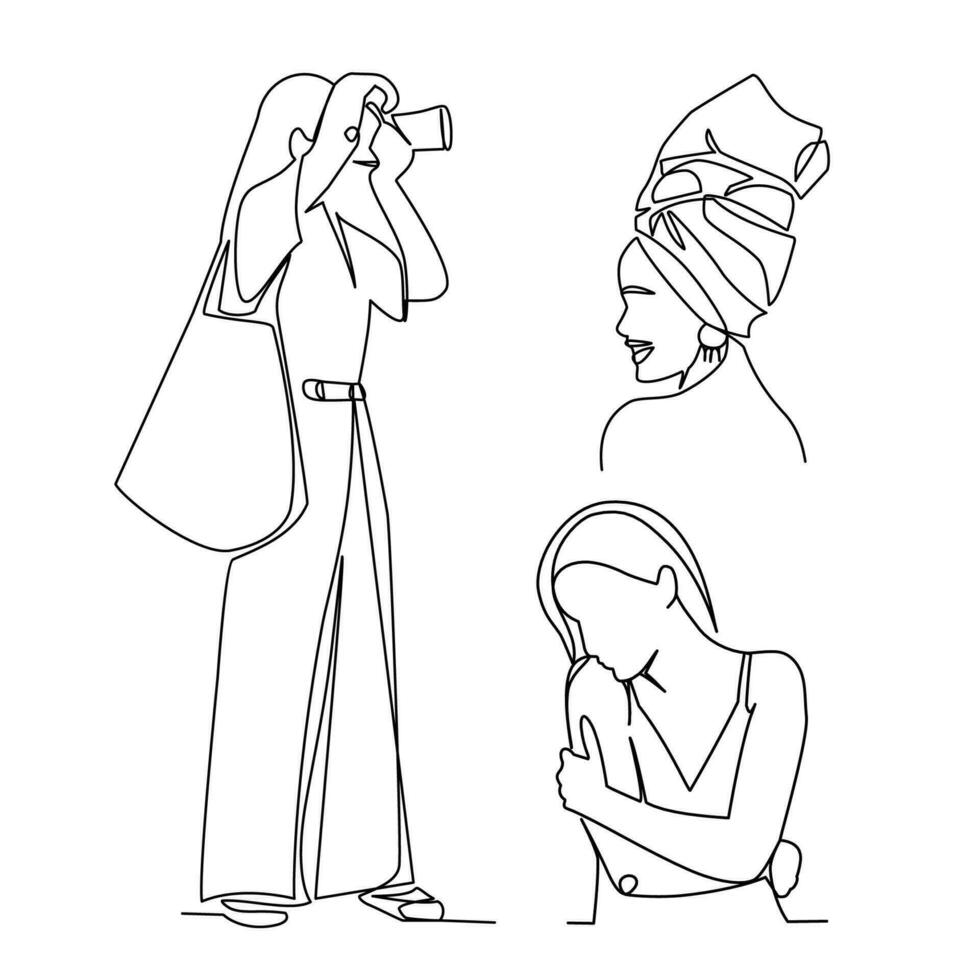 Women vector illustration