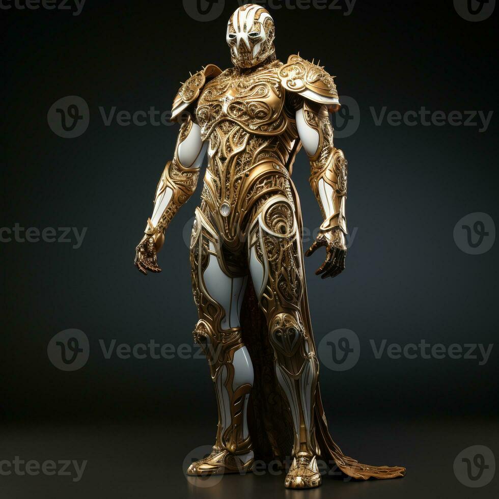 AI generated 3d full body human body bones photo