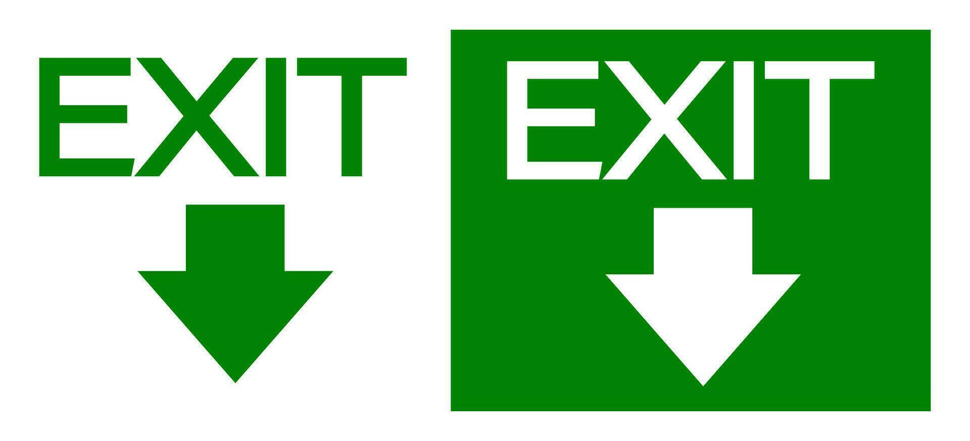 Exit icon. Help banner symbol. Sign evacuation vector. vector