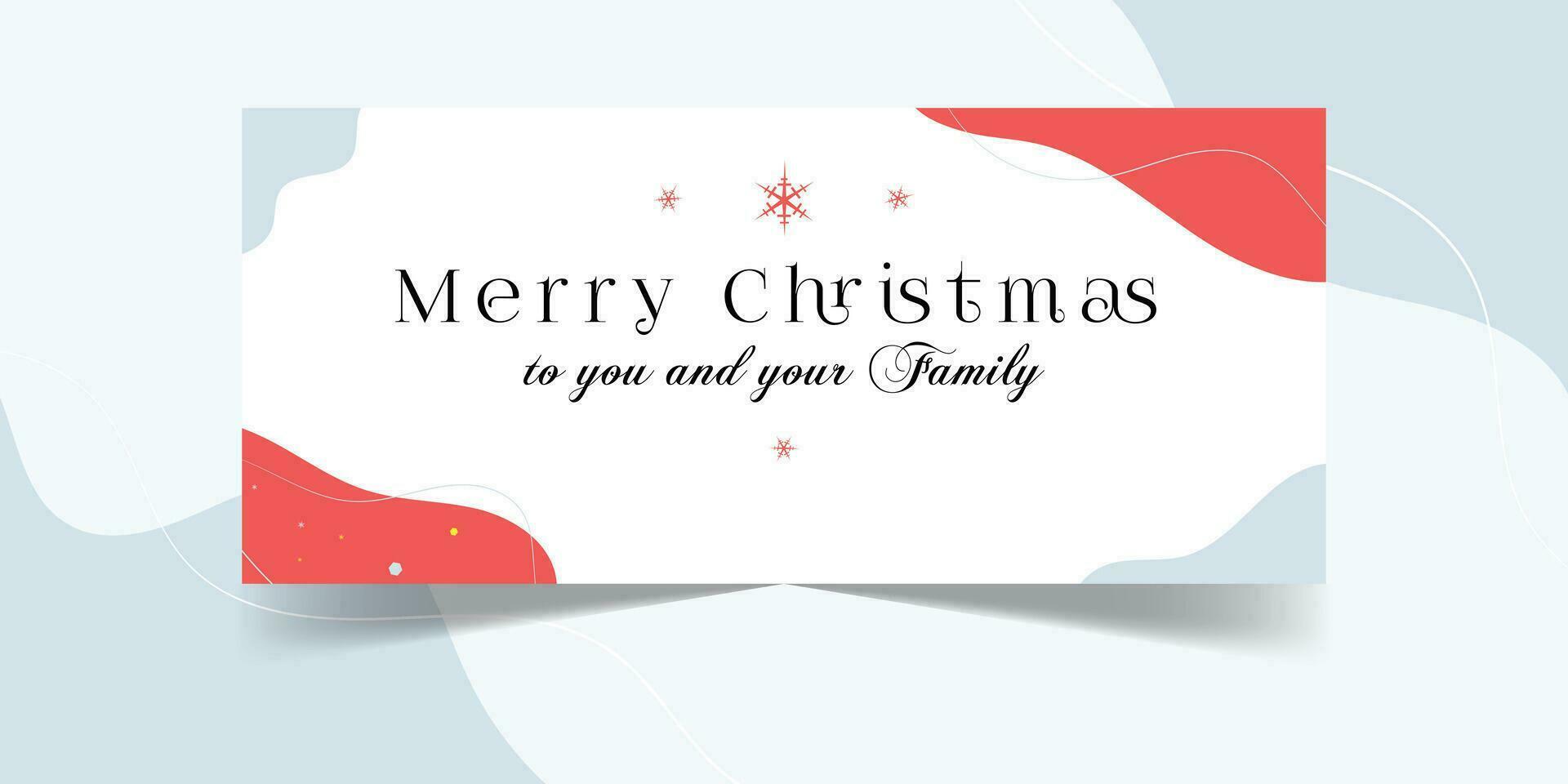 Christmas cover page timeline web ad banner template. Horizontal Christmas poster, greeting cards, headers, website vector