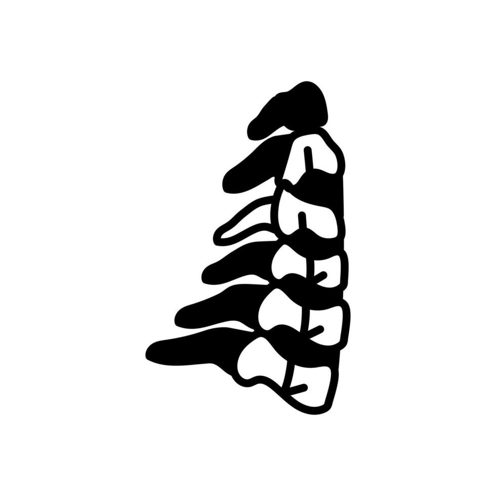 Neck Bone icon in vector. Logotype vector