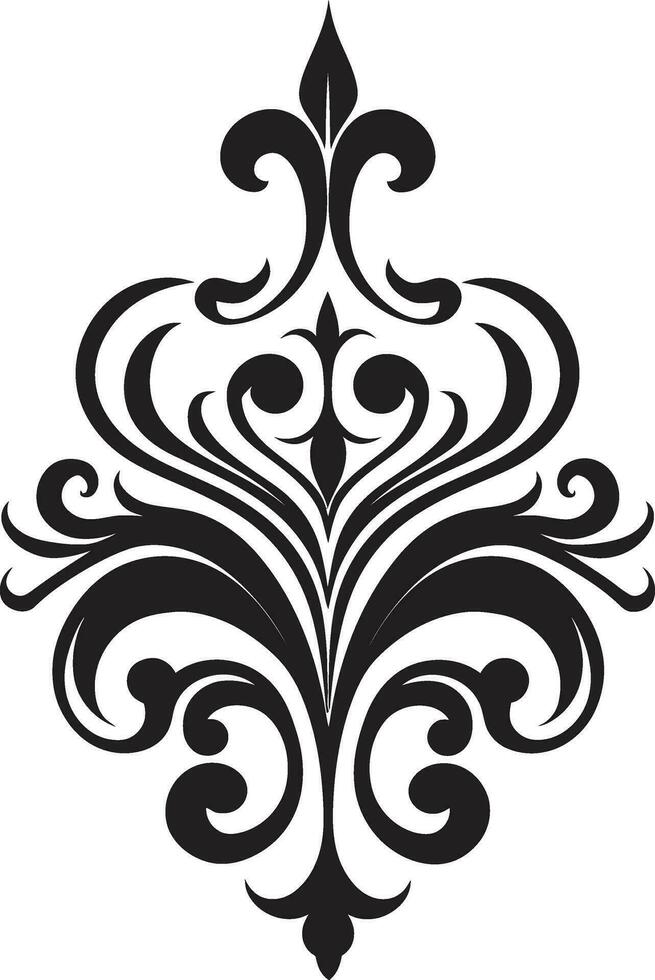 Eloquent Scrolls Abstract Vector Icons with Calligraphic Detailing Decorative Curves Vector Design Elements in Calligraphic Style