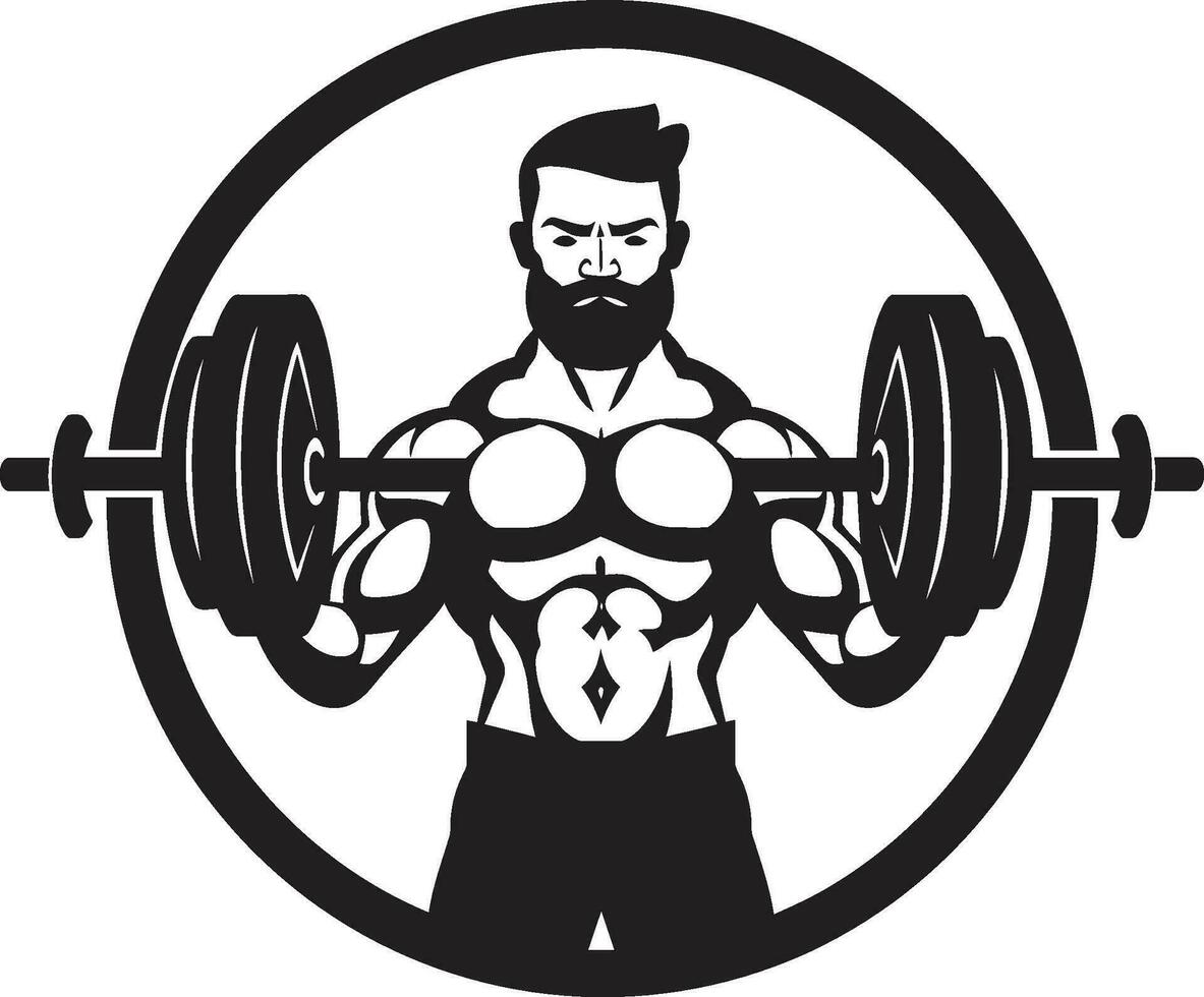 Vivid Muscle Schemes Vector Icons Emanating Bodybuilding and Exercise Dynamics FitFlex Vectors Graphic Designs Unveiling the Essence of Bodybuilding and Exercise