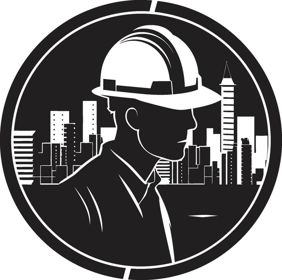 Builders Symbol Worker Vector Icon Constructive Trailblazer Vector Worker