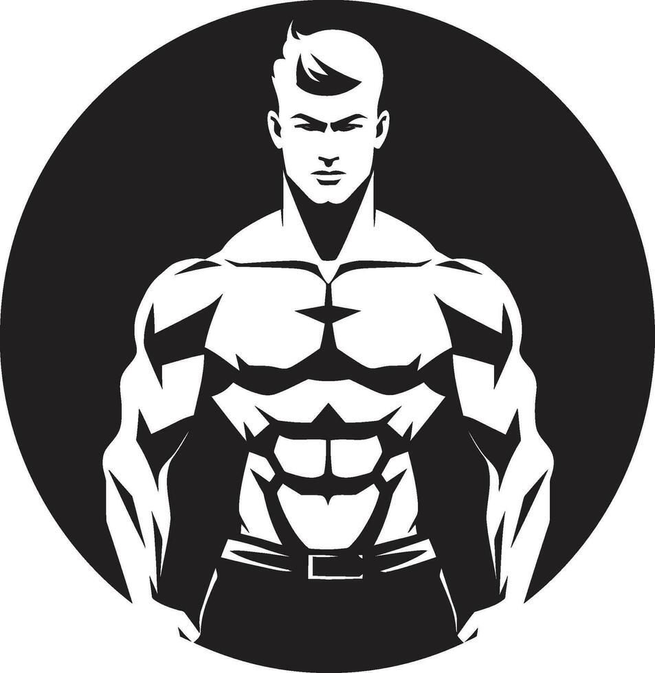 Defined Vigor Exercise Vector Designs for Bodybuilding Athletic Ambitions Bodybuilding Vector Icons in Fitness Design