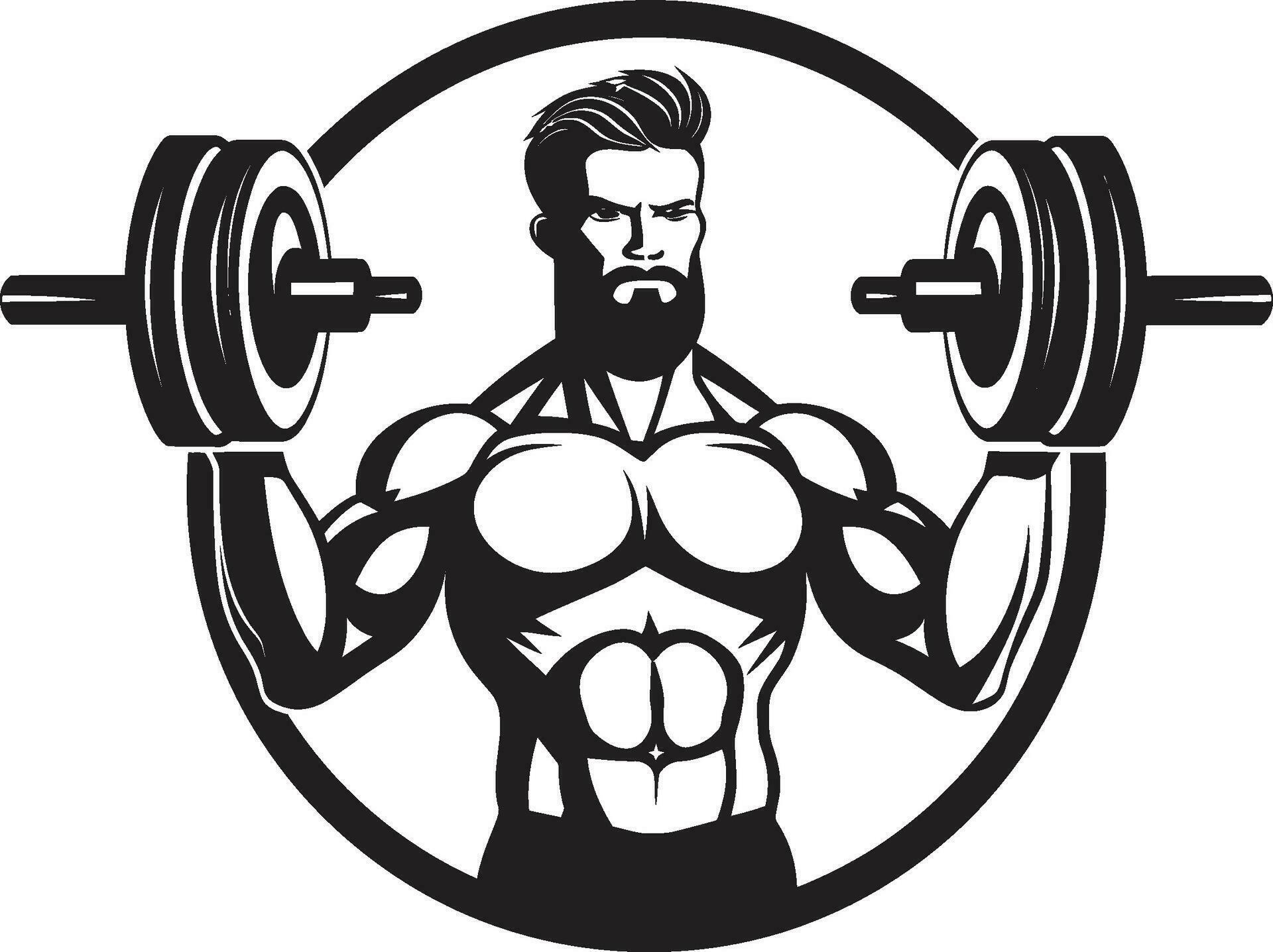 Bodybuilding Basics Vector Designs for Fitness Icons Active Anatomy
