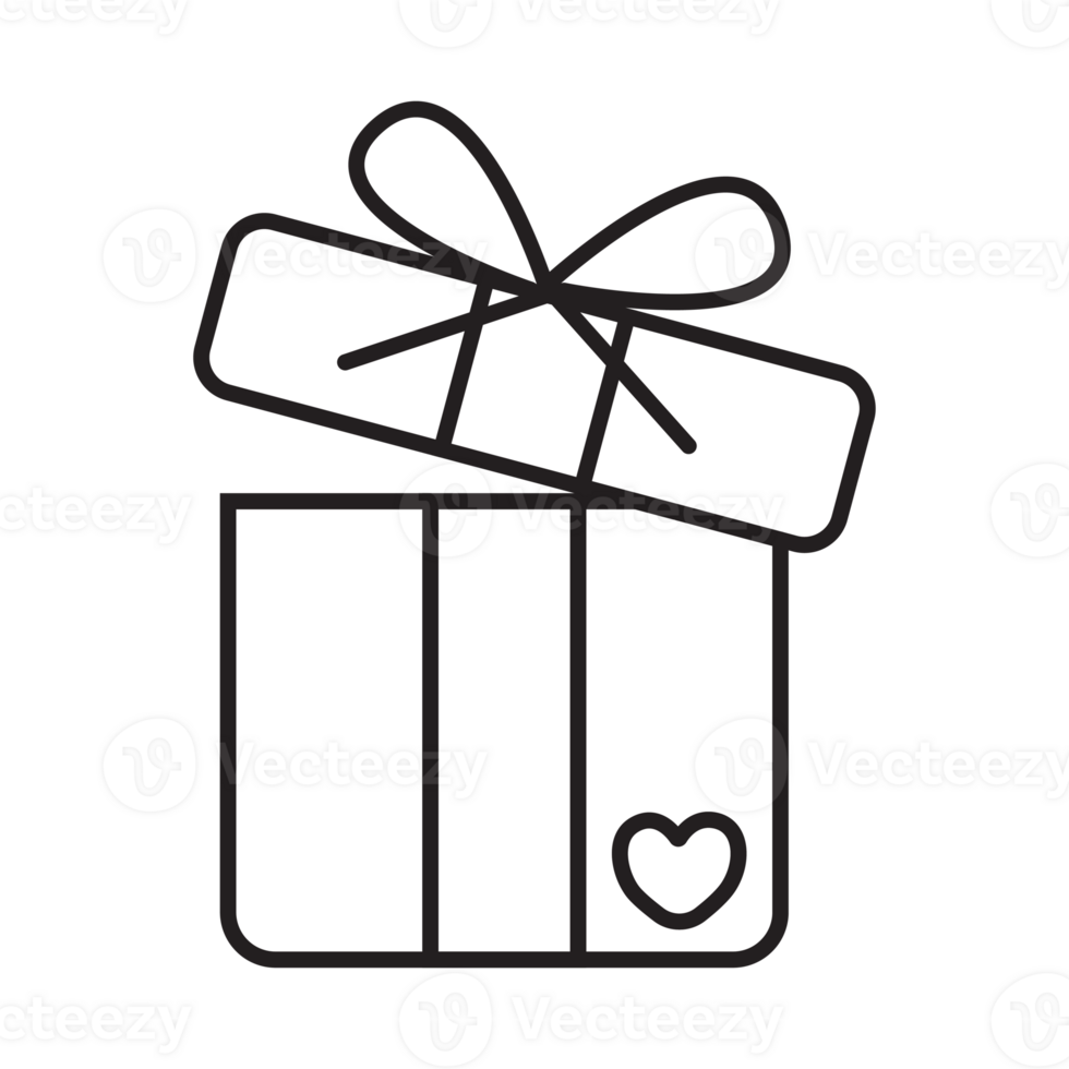 Gift box icon transparent background 35008507 PNG