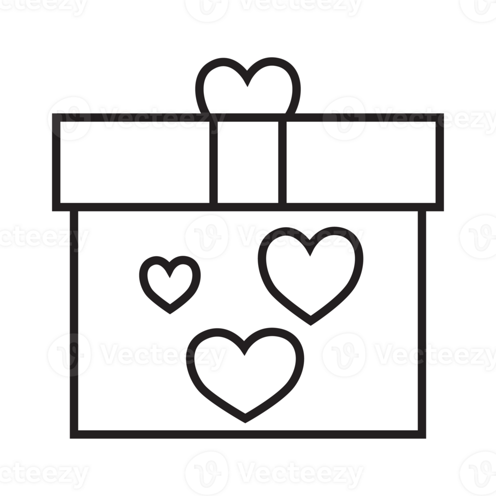 Gift box icon transparent background 35008509 PNG