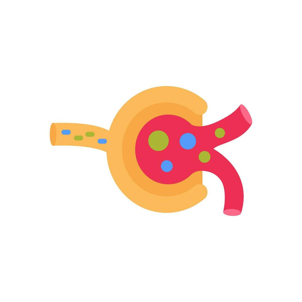 Glomerulus icon in vector. Logotype vector
