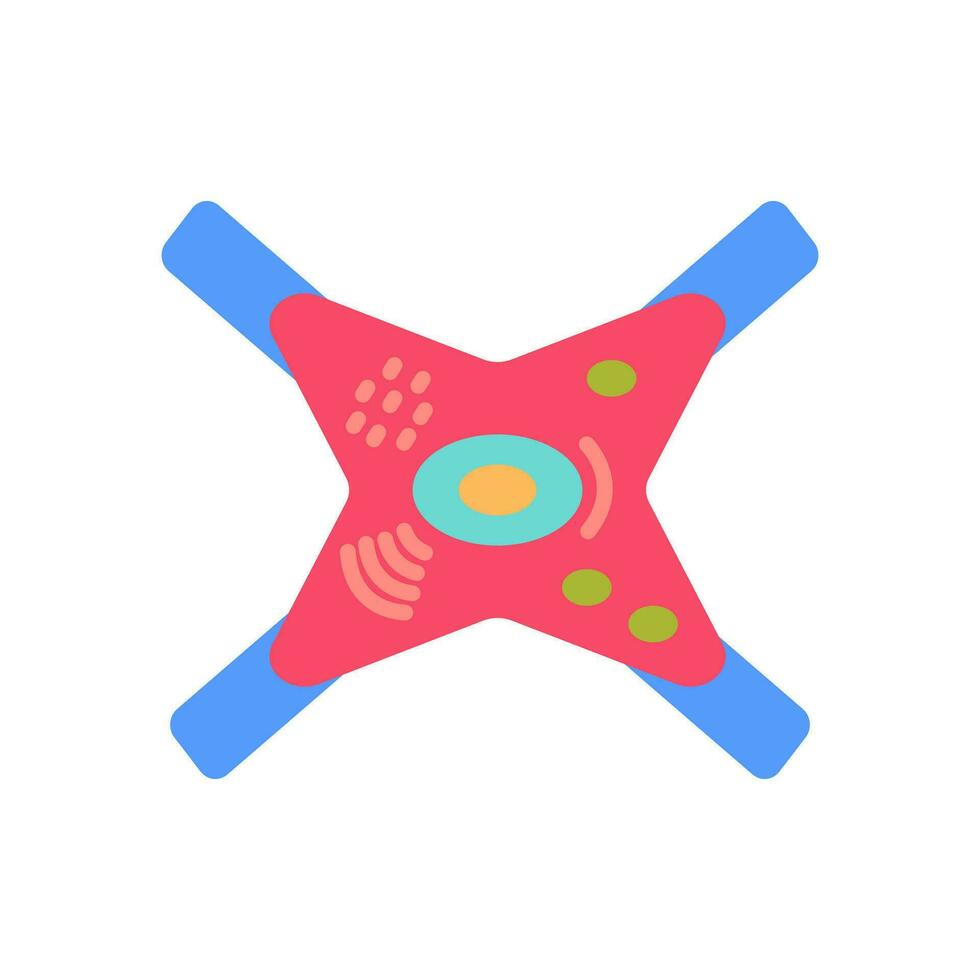 Connective Tissue icon in vector. Logotype vector