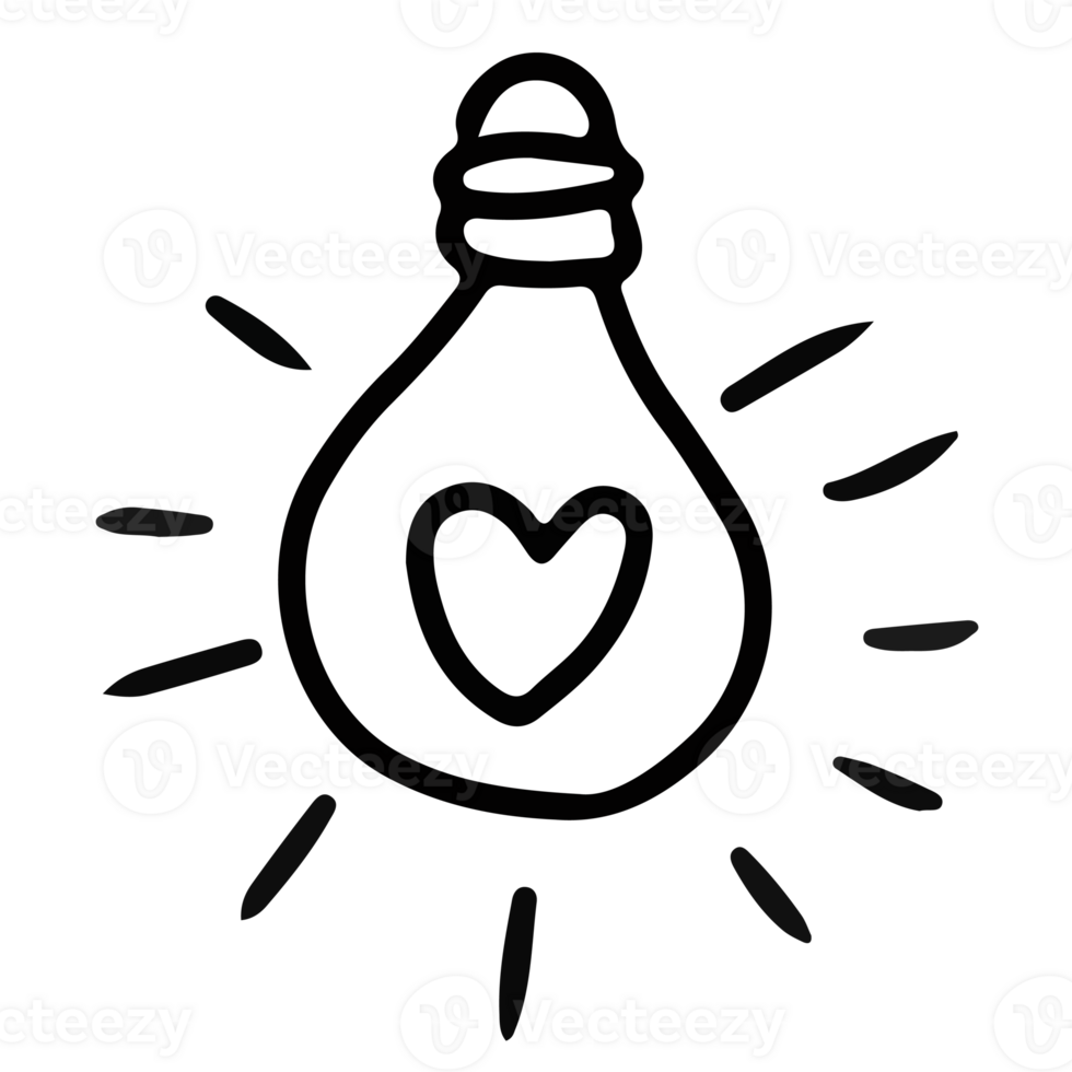 Love lamp icon transparent background png