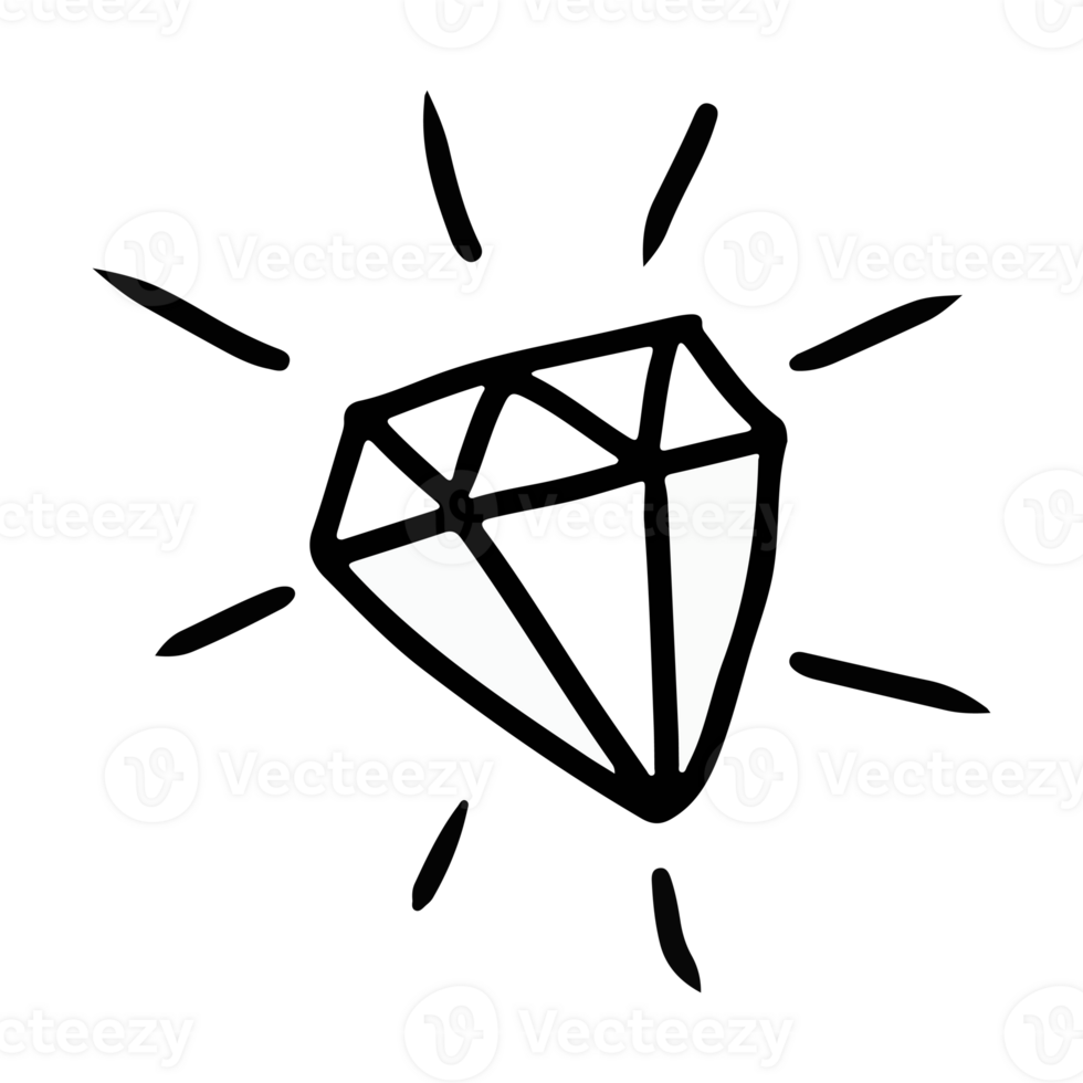 Diamond icon transparent background png
