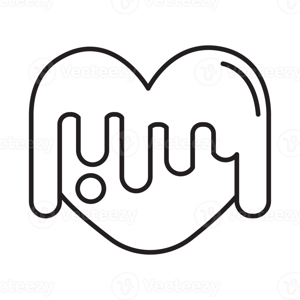 Love icon transparent background png