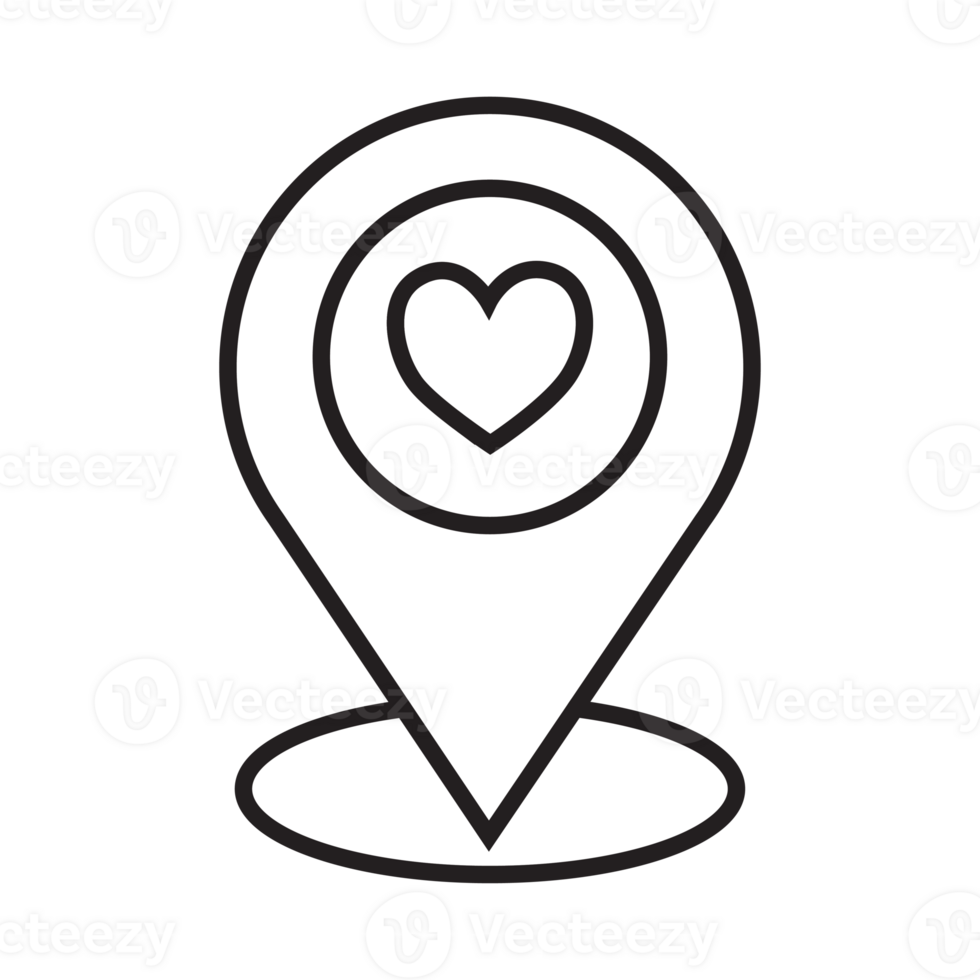 Wedding location icon transparent background png