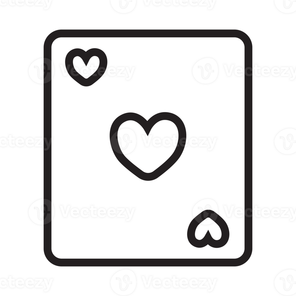 Love card icon transparent background png