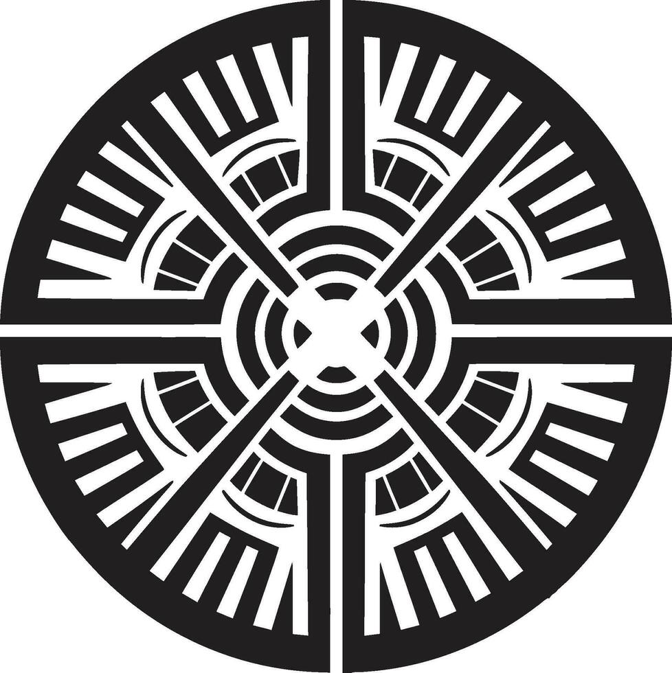 Digital Matrix Odyssey Abstract Electronica Abstract Pulse Mirage Quantum Techno Resonance vector