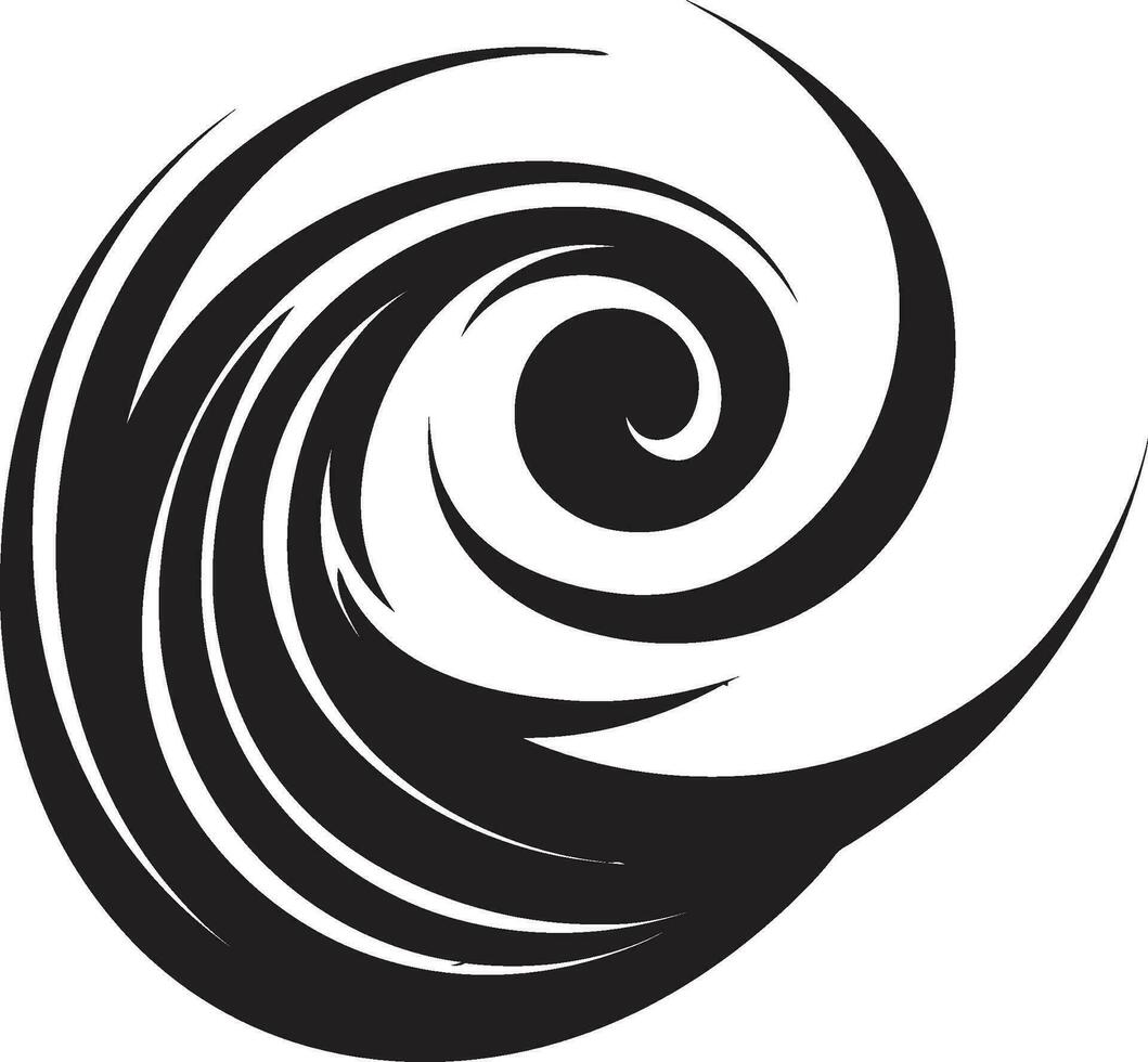 Dynamic Swirls Evolving Curves in Vector Abstractions Abstracted Elegance Modern Vector Icons with Curly Grace