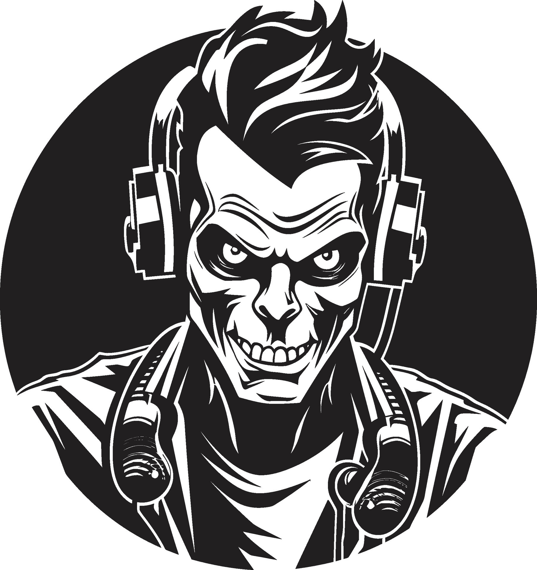 Dark DJ Rhythms Zombie Vector Zombie DJ Resurrection Vector Design after-dark-dj-exqzt-takeover-part-2-at-the-henry-on-august-18