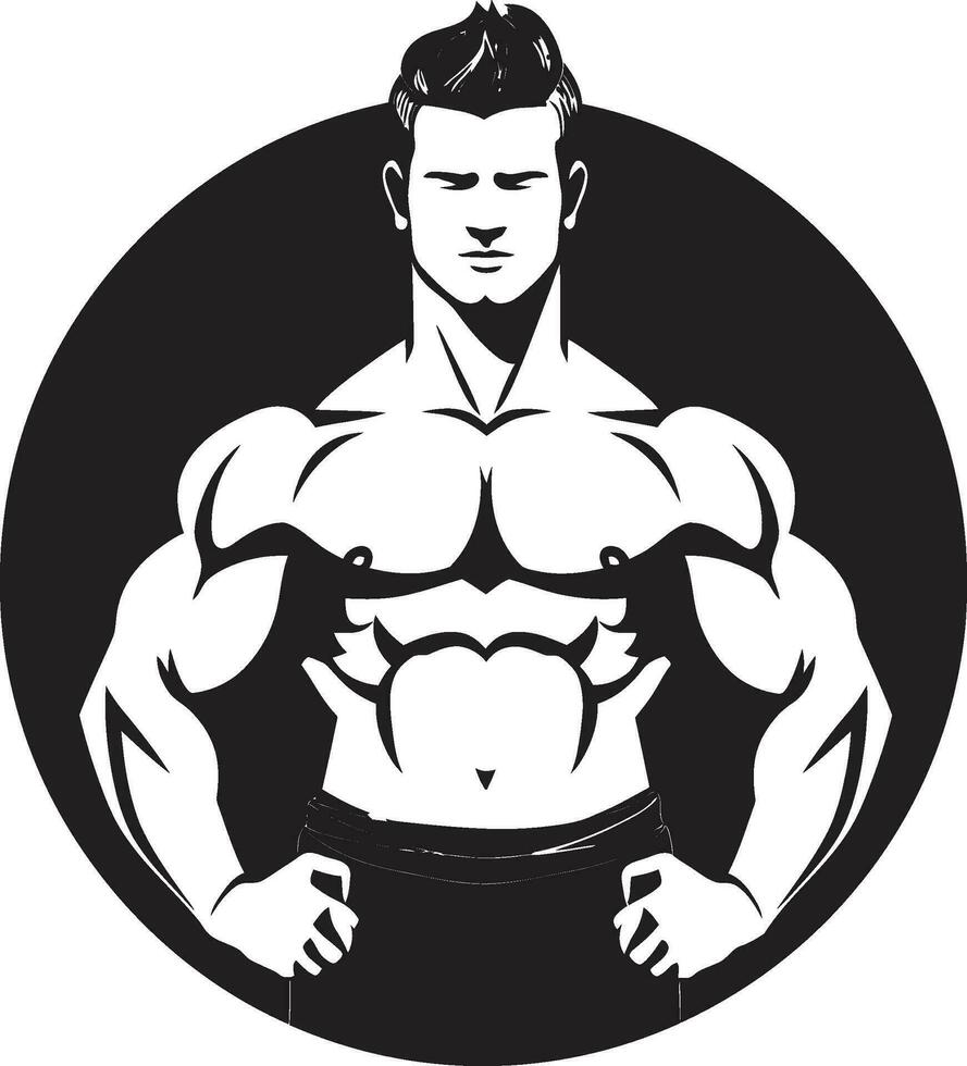 Muscle Metrics Exercise Vector Designs in Bodybuilding Toned Techniques Vector Art for Bodybuilding and Exercise