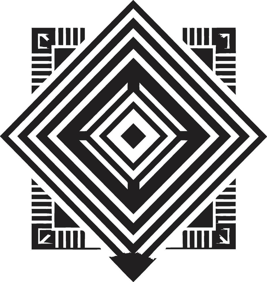 Binary Symphony Surge Data Matrix Echo Hypnotic Techno Alchemy Neon Data Realms vector