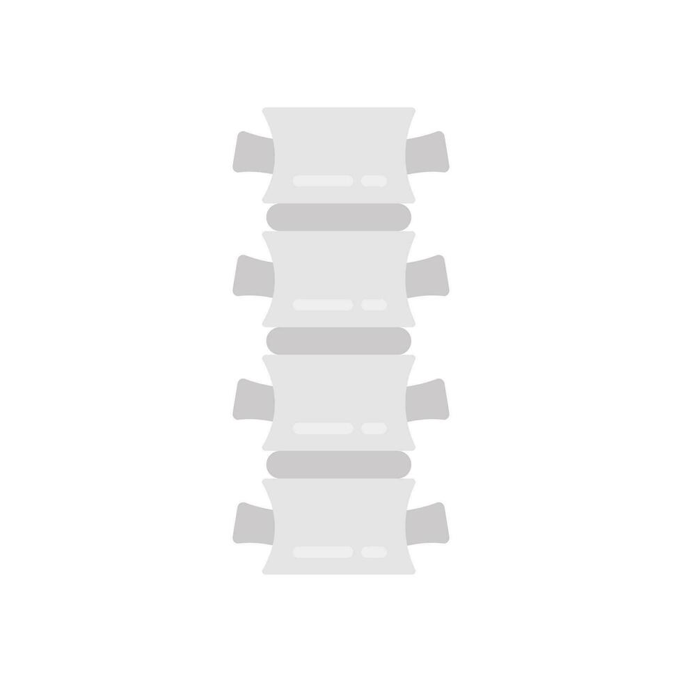 Spine icon in vector. Logotype vector