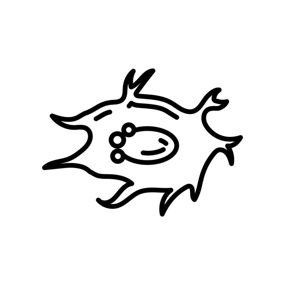 Bone Cell icon in vector. Logotype vector
