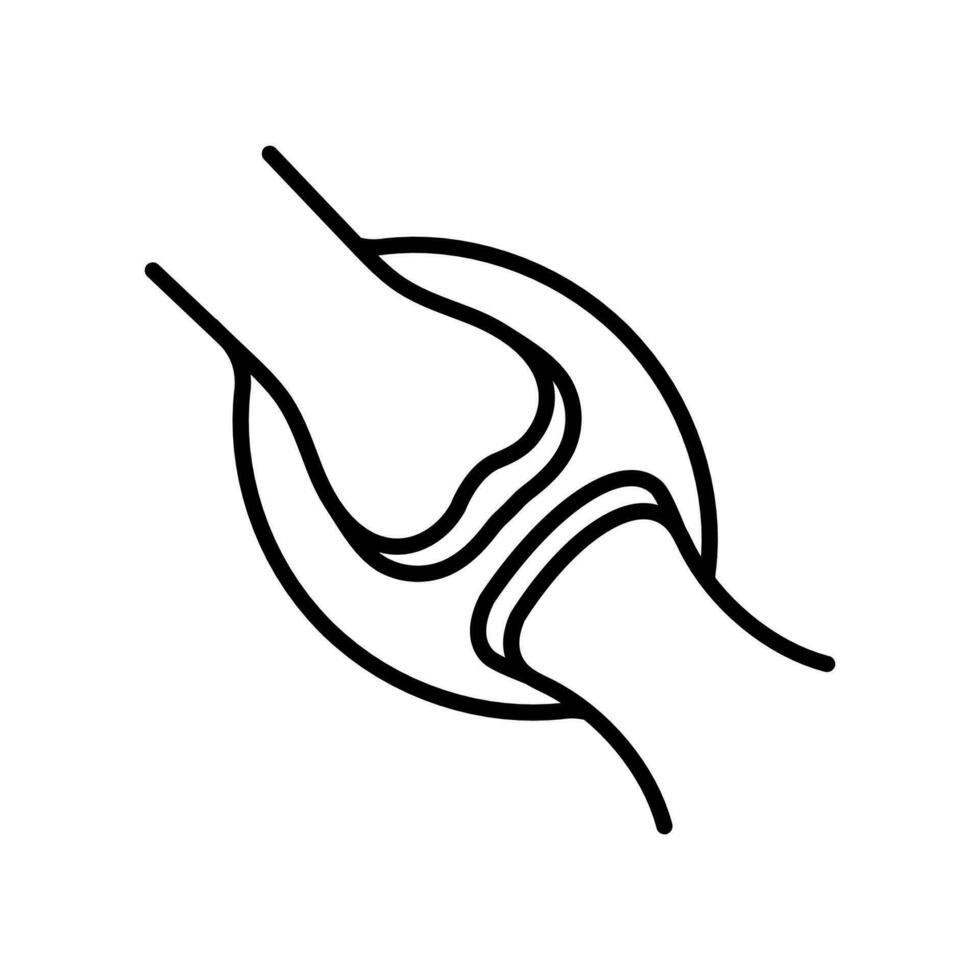 Cartilage icon in vector. Logotype vector