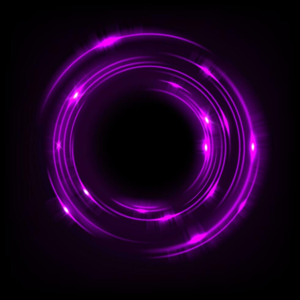 Rotating Purple Light Shiny, Suitable For Product Advertising, Product Design, and Other, Vector Illustration