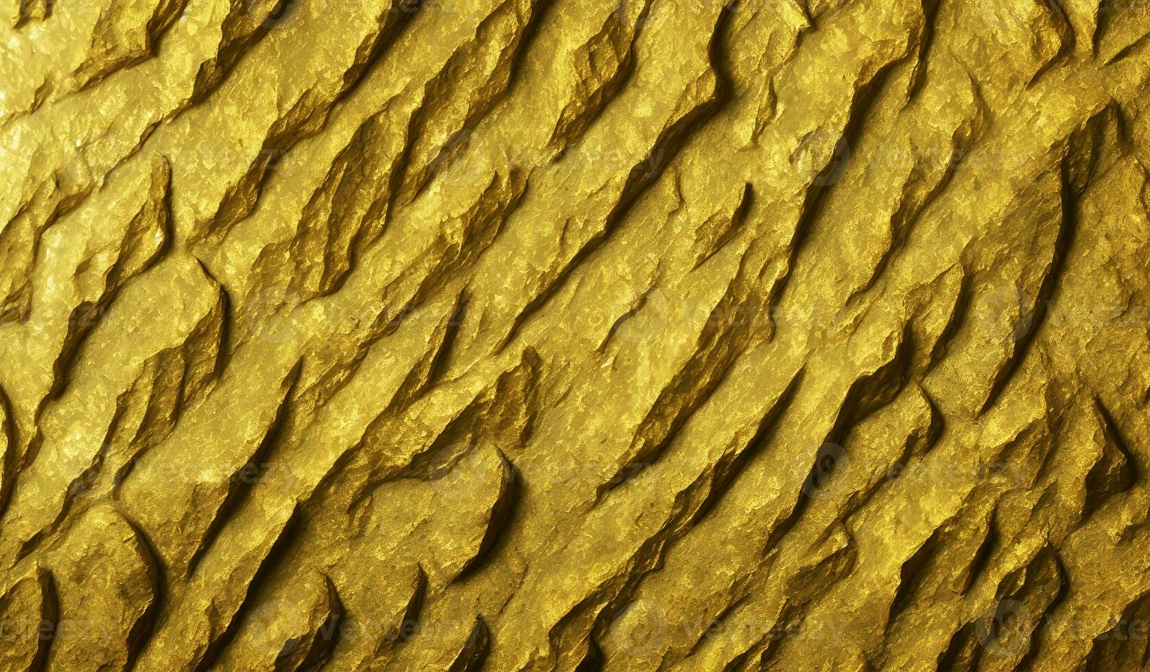 AI generated Gold texture, gold background. photo