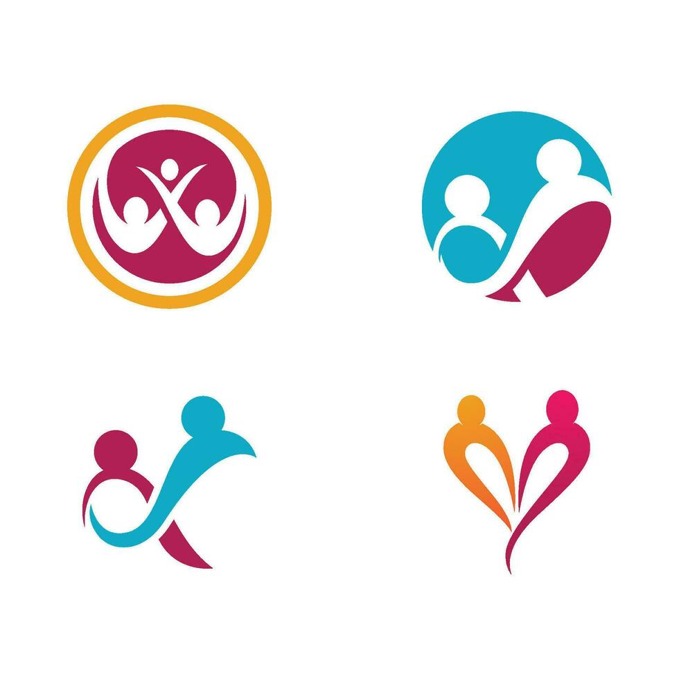 Community, network and social icon vector