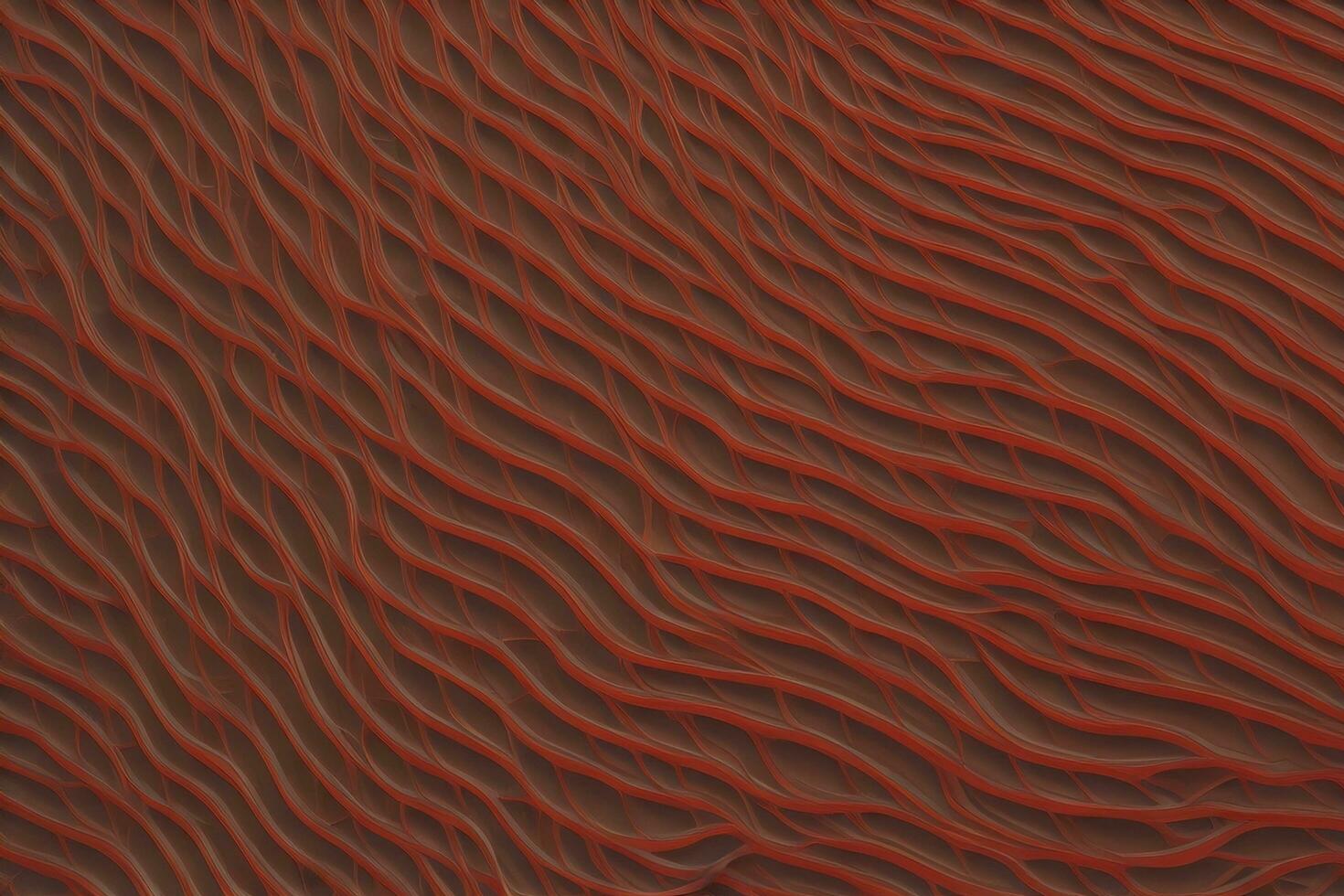 AI generated Green apple on a wooden background. ai generative photo