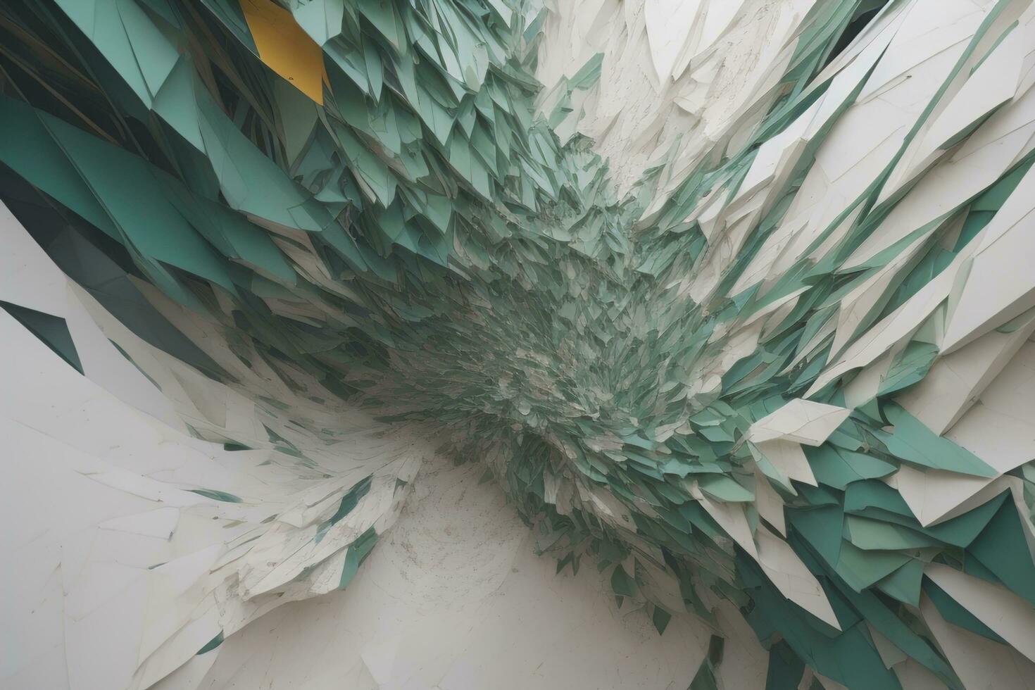 AI generated Pineapples on a wooden background. ai generative photo