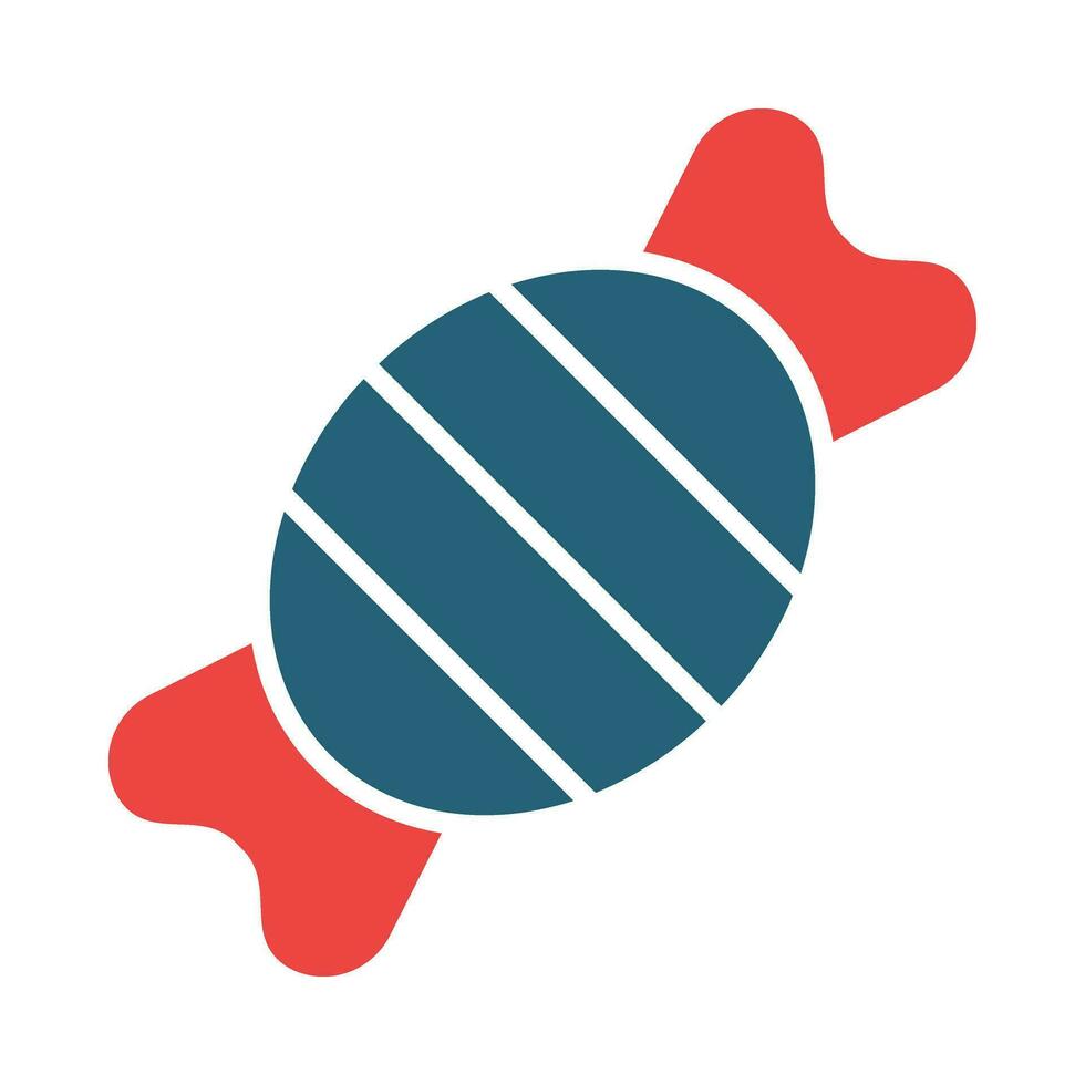 Sweet Glyph Two Color Icon Design vector
