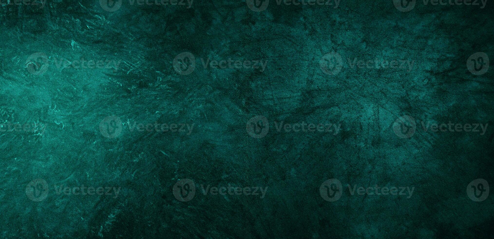 Dark green concrete wall texture background. Dark. Polished natural abstract. photo
