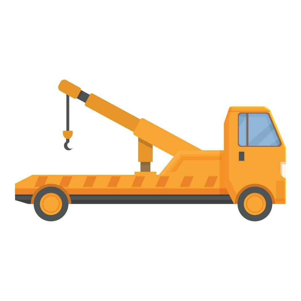Service tow truck icon cartoon vector. Auto help repair 35017853 Vector