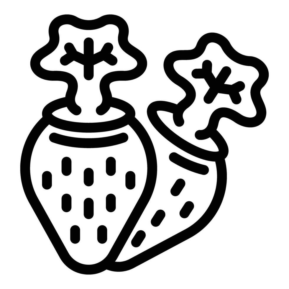 Turnips plant icon outline vector. Spring harvest root vector