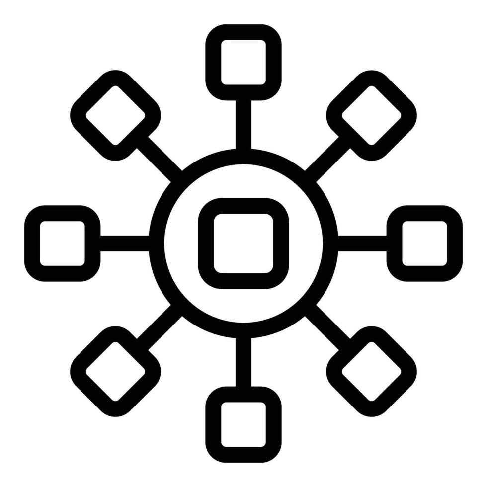 Star integrity scheme icon outline vector. Human impact value vector