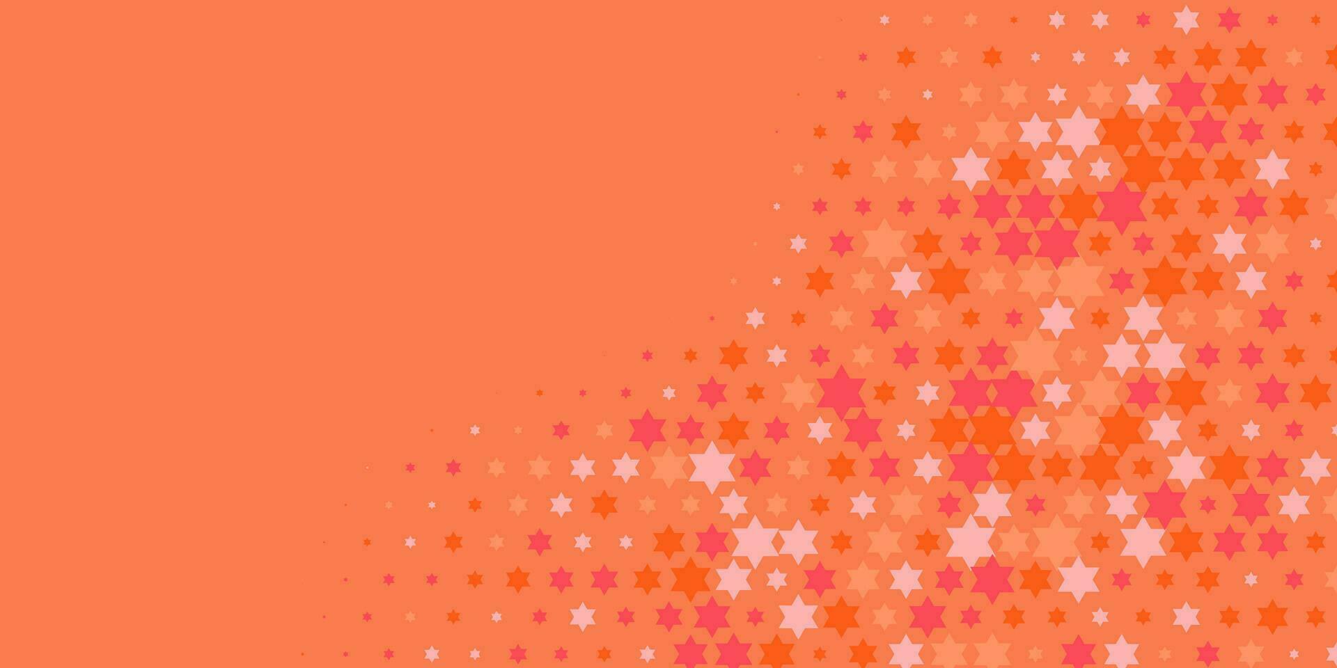 Colorful stars Abstract Illustration background beautiful banner with copy space vector