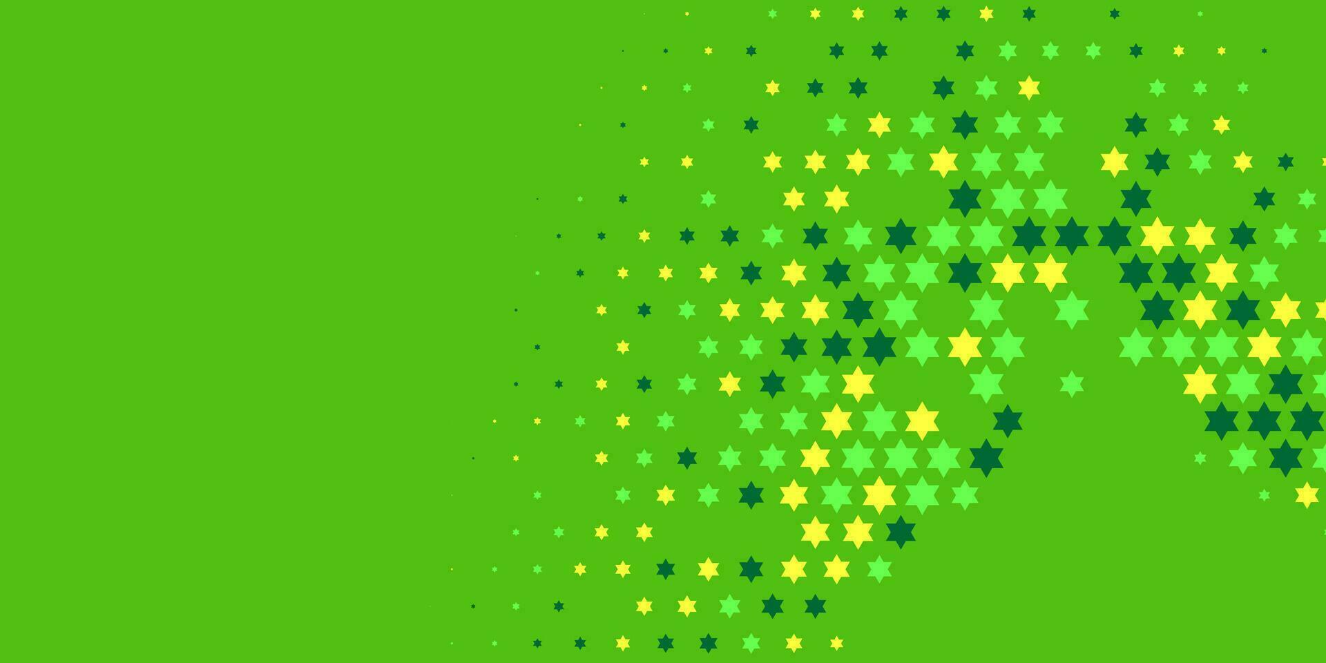 Stars wide banner Two Color Abstract Illustration background beautiful wallpaper of colorful multi sizes stars vector