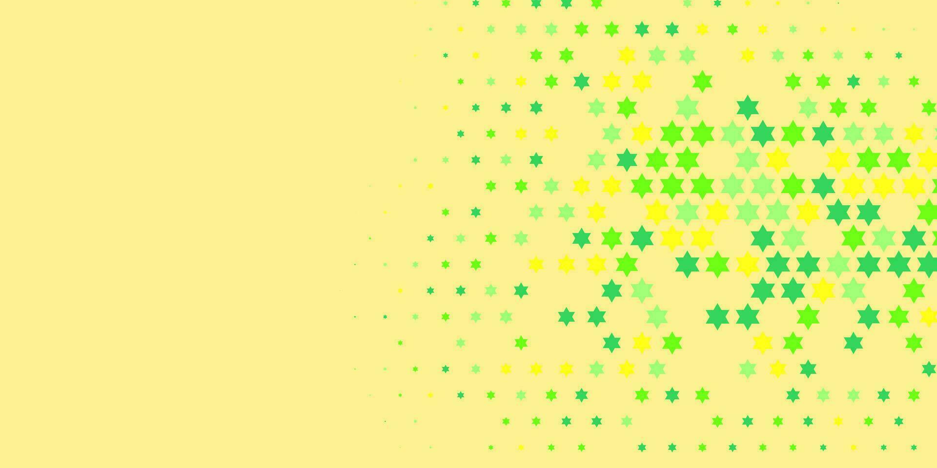 Stars wide banner Two Color Abstract Illustration background beautiful wallpaper of colorful multi sizes stars vector