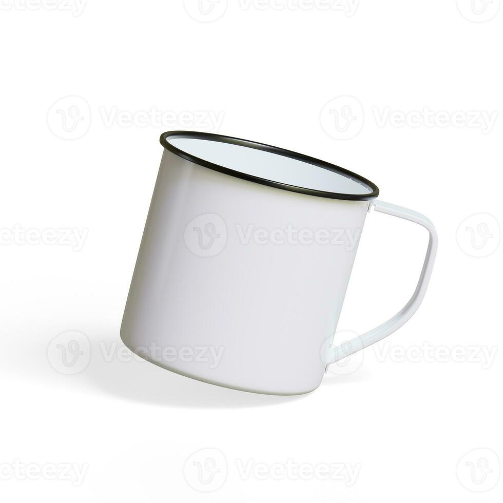 Mugs isolated on white background. Solid or white color Cup High resolution photo for mockup collection