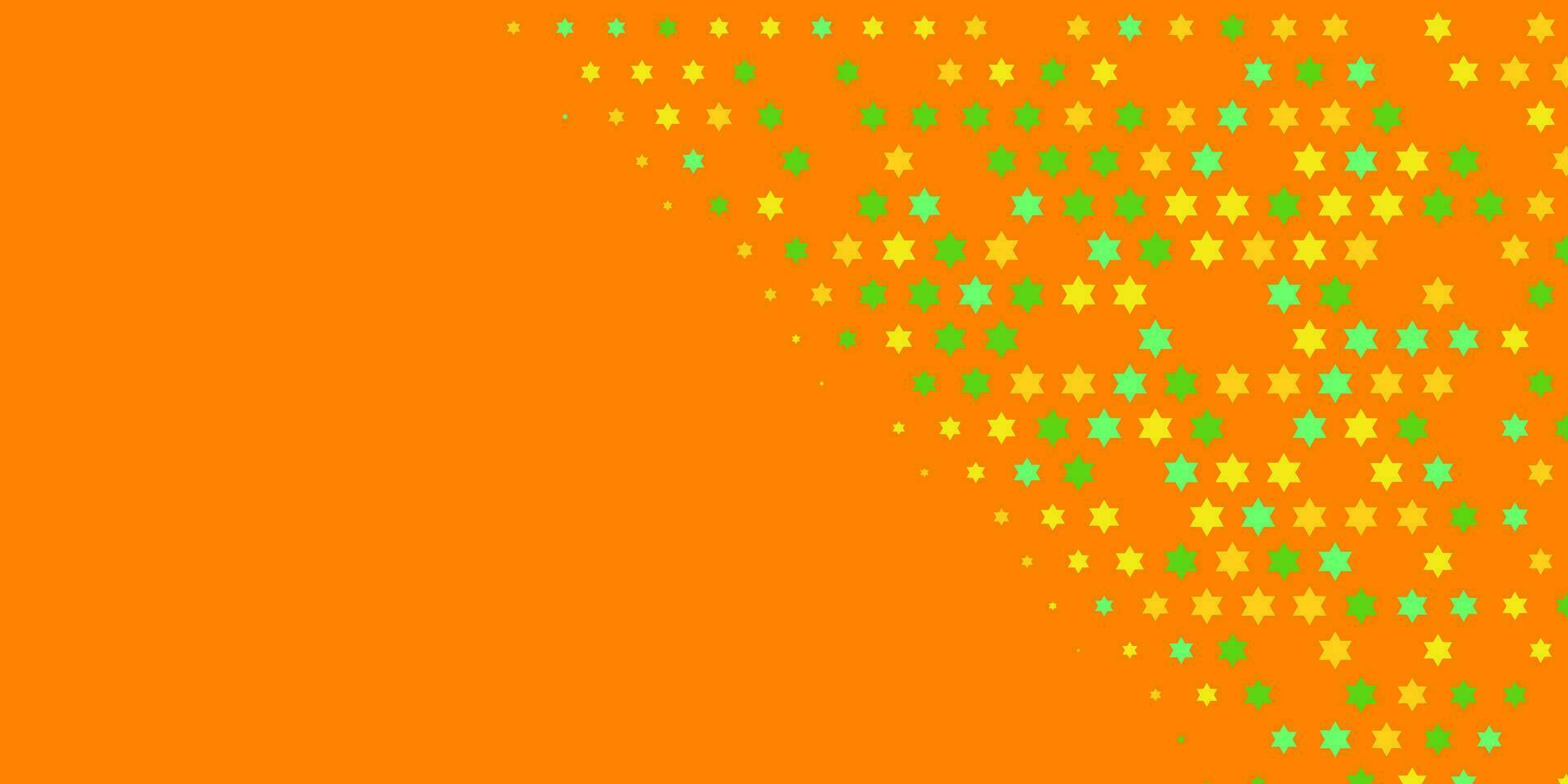 Stars wide banner Two Color Abstract Illustration background beautiful wallpaper of colorful multi sizes stars vector