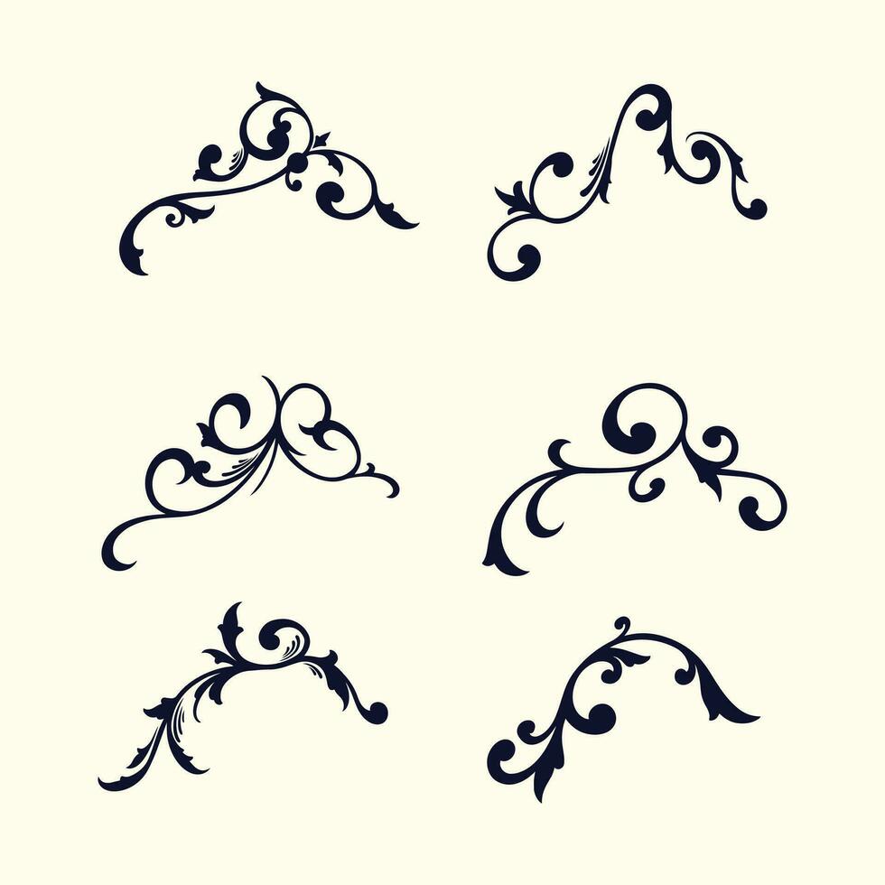 Vector Ornament Frame Border Design