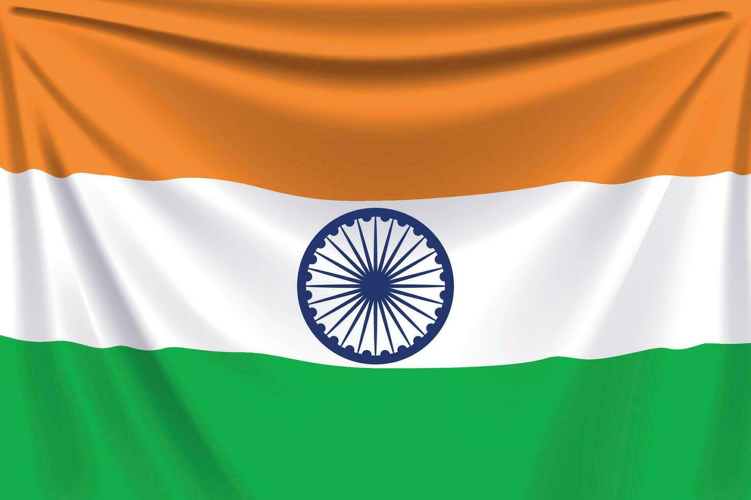 back flag india vector