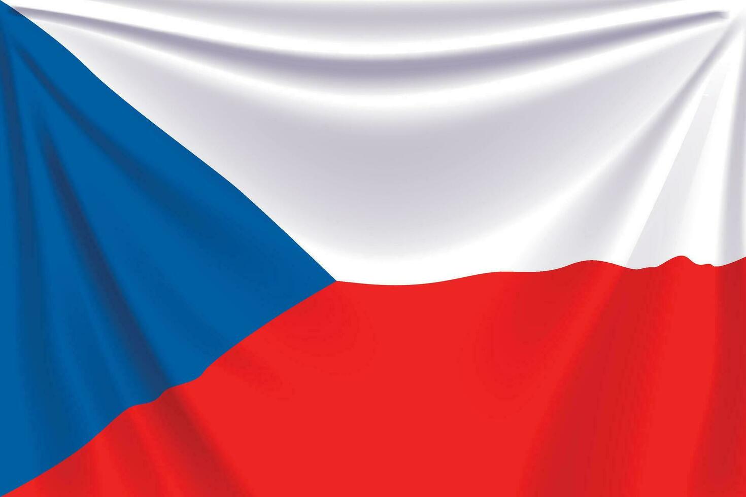 back flag czech vector