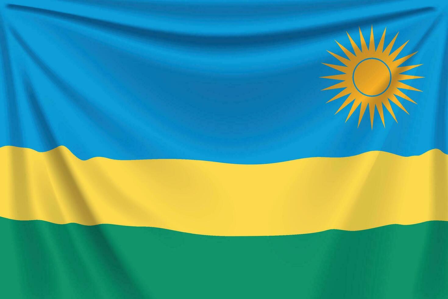 back flag rwanda vector