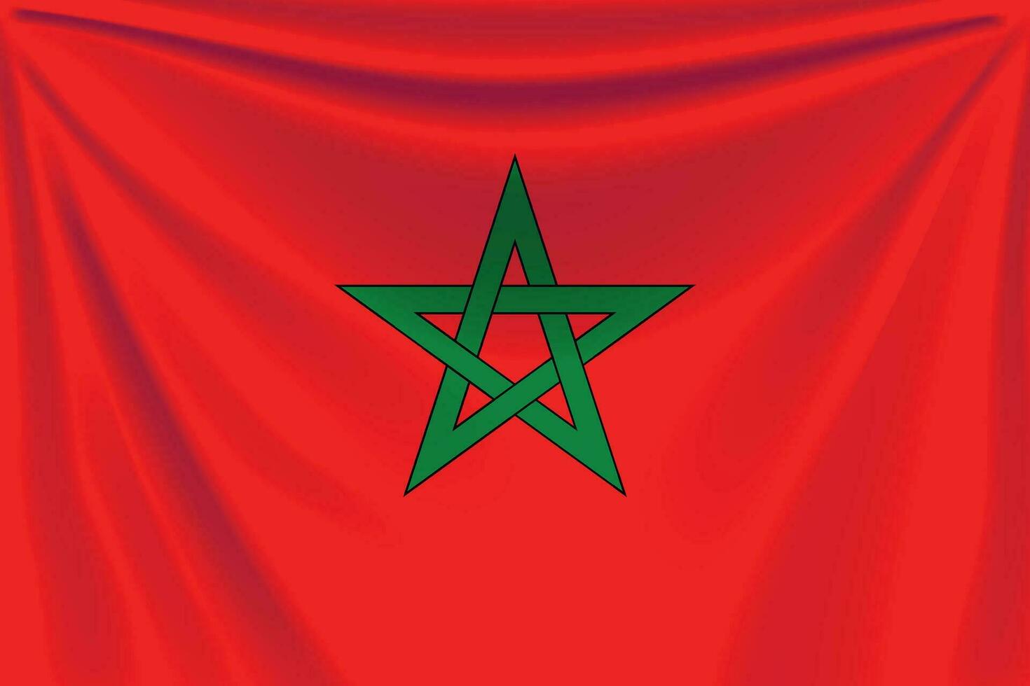 back flag morocco vector