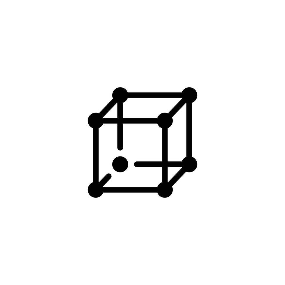 Framework icon. Simple outline style. Cloud, native, react, atom, computer technology concept. Thin line symbol. Vector illustration isolated.